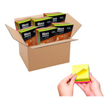 12 Blocos Adesivos Post-it 76x76mm 4 Cores 4.800 Folhas