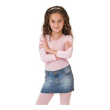Camisa Termica Lycra Infantil Sin Costuras Nena Mora 1591