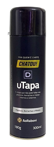 Restaura Plástico Automotivo Utapa Spray Chatou! - Ao Raboni