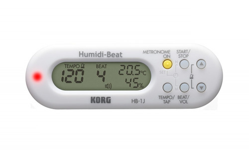 Metronomo C/termometro,detector De Humedad, Korg Hb-1-wh