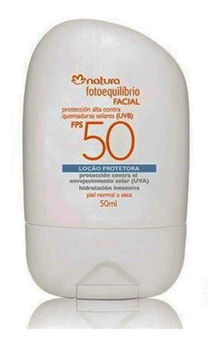 Bloqueador Fotoequilibrio Facial Fps 50 Natura Original 50ml