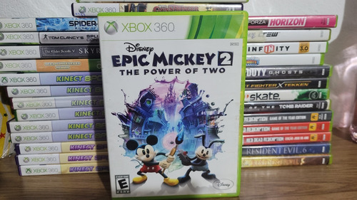 Jogo Disney Epic Mickey 2 Xbox 360 Original Mídia Física 