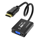 Mt-viki Adaptador Hdmi A Vga, Convertidor Hdmi Chapado En O.