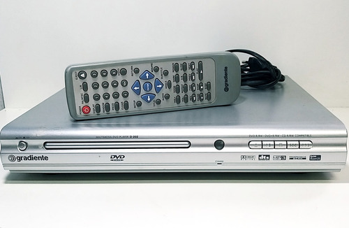 Dvd Player Gradiente D202 Com Controle  Não Funciona 