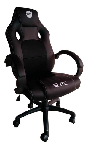 Cadeira De Escritório Dazz Elite Gamer Preta 62 4761