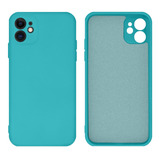 Capa Capinha Silicone Compatível Com Apple iPhone 11 Camera