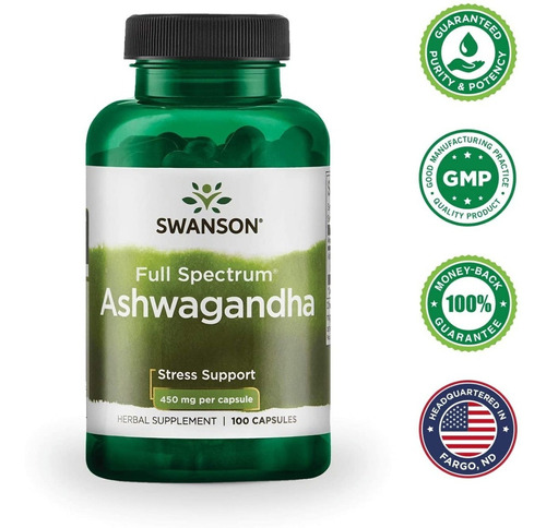 Swanson - Full Spectrum Ashwagandha 450 Mg X 100 Caps