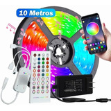 Luces Led Rgb 10 Metros Bluetooth + Control