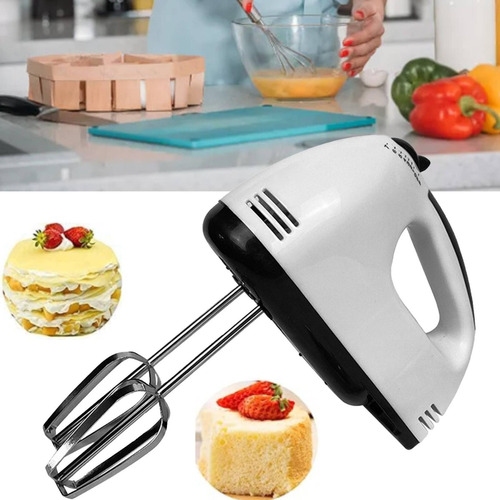 Batidora Electrica De Mano 7 Velocidades, Cocina Reposteria