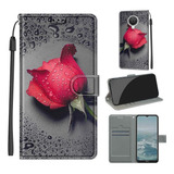 Para Nokia G10/g20 Funda Slim Protectora Pu Cuero Wk7108