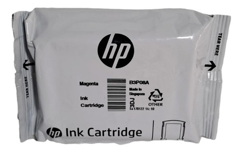 Cartucho Hp 727 T1500 T1530 T2500 T2530 Original B3p07a Cian