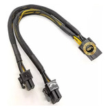 Pack X 2 Cable Splitter Pcie 8 A 2x 8 (6+2) Mallado Mineria