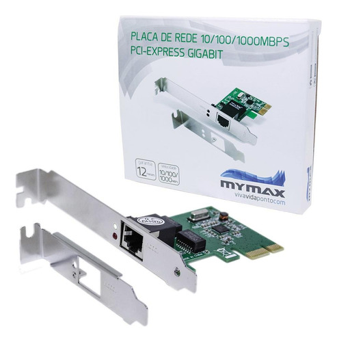 Placa De Rede Gigabit Pci-e Mymax /1000 - Mglane-jen