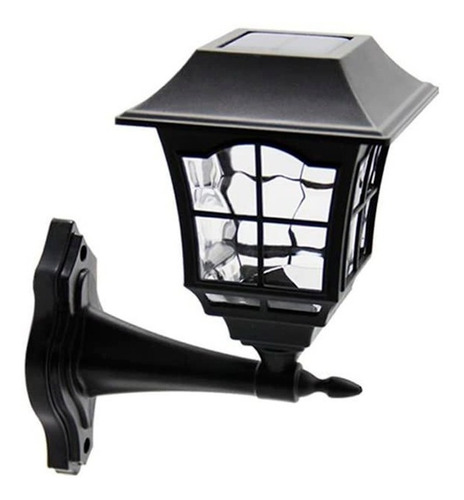 Farol Solar Pared Impermeable Luz Led Para Jardín Exteriores