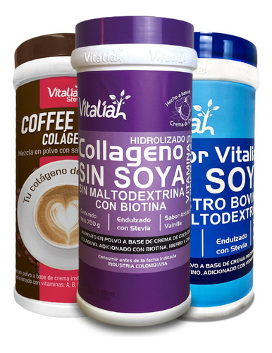 Colágeno Vainilla, Coffe Y Factor - g a $59