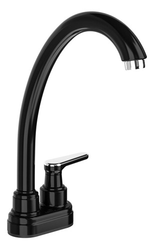 Llave Lavaplatos Agua Fría Negra Grival