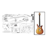 Plan De Guitarra Electrica Prs Mccarty - Impresion A G