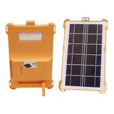 Lámpara Solar De Camping Power Bank Portátil Led Panel Solar