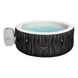 Jacuzzi Inflable De Lujo + Luz Led Colores Saluspa Hollywood