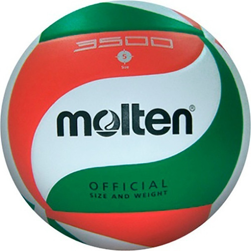 Balon Volleyball Voleibol Molten 3500 Tricolor #5 + Factura