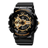 Reloj Hombre Skmei 1688 Cronometro Digital Camuflado Militar