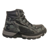 Borcego Bota Caterpillar Camuflado Militar