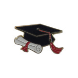 Pin Broche Graduación Grado Birrete Metálico Pintado 