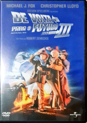 Dvd Original De Volta Para O Futuro 3