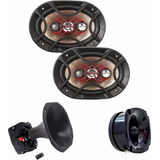 Kit Alto Falante Bravox 6x9 + 1 Tweeter + 1 Driver Unlike 