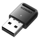 Adaptador Usb Ugreen Para Bluetooth 5.0 Pc E Laptop Preto