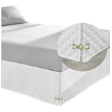 Saia Box Casal Matelada Com Pingente Full Cor Branco