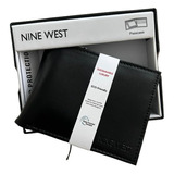 Billetera Hombre Negra Nine West Original