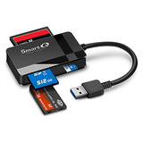 Smartq C368 Usb 3.0 Multi-card Reader, Compatible Con Plug N