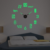 Reloj De Pared 3d, Reloj Digital Sin Marco, Acrílico, Lumino