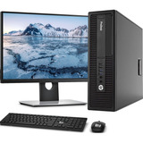 Pc Completa Hp 4 Núcleos Amd A8  8gb Ram Ssd Monitor Wifi