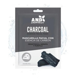 Macarilla Facial Carbón; Desintoxica Y Purifica 10pzs.