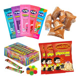 Kit Doces 25 Sacolinhas Surpresa Lembrancinha Festa Infantil