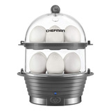 Chefman Electric Egg Cooker Boiler, Rapid Egg-maker & Poache