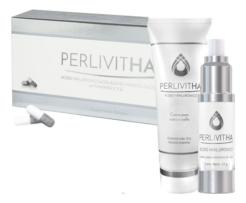 Set Perlivitha Antiedad Comprimidos X30 + Crema Rostro + Ojo