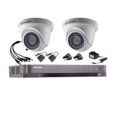 Camara Seguridad Kit Hikvision Dvr 7216 Full 1080 + 2 Domos