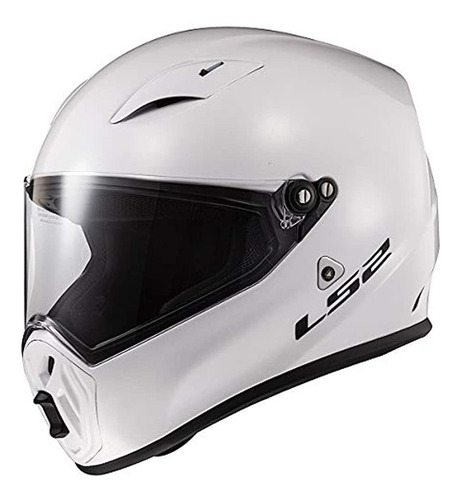 Ls2 Helmets Street Fighter 2020 Casco (blanco Brillante - Xx