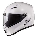 Ls2 Helmets Street Fighter 2020 Casco (blanco Brillante - Xx