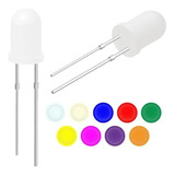 Leds Ultrabrillantes 5mm De Colores Variados Tu Elijes 20pzs