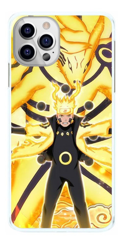 Capinha Naruto Fogo Raposa Fundo Amarelo Capa