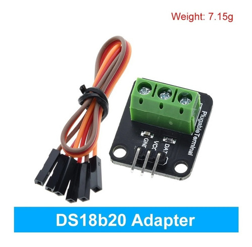 Tarjeta Modulo Adaptador Sonda Temperatura Ds18b20