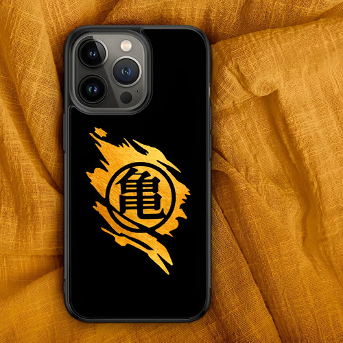 Dragon Ball Golden Logo Funda Tpu Todas Las Marcas