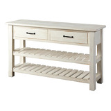 Martin Svensson Home Sofa - Mesa Consola, Blanco Antiguo