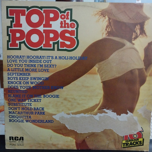 Jackson Five Top Of The Pops Tapa Detalle V 8 Brasil Promo