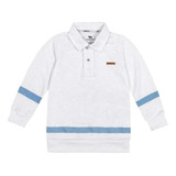 Roupa Camiseta Infantil Gola Polo Manga Longa Lançamento Top