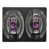 2 Alto Falante 6x9 Na Caixa De Carpete 69 Pioneer 200w